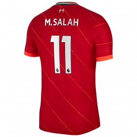 Jalkapallo Pelipaidat Liverpool M.Salah 11 Kotipaita 2021-2022 Lyhythihainen